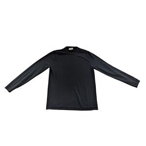 /artefact/ Sweater Womens M Black Merino Wool Crewneck Hiking Baselayer Camping